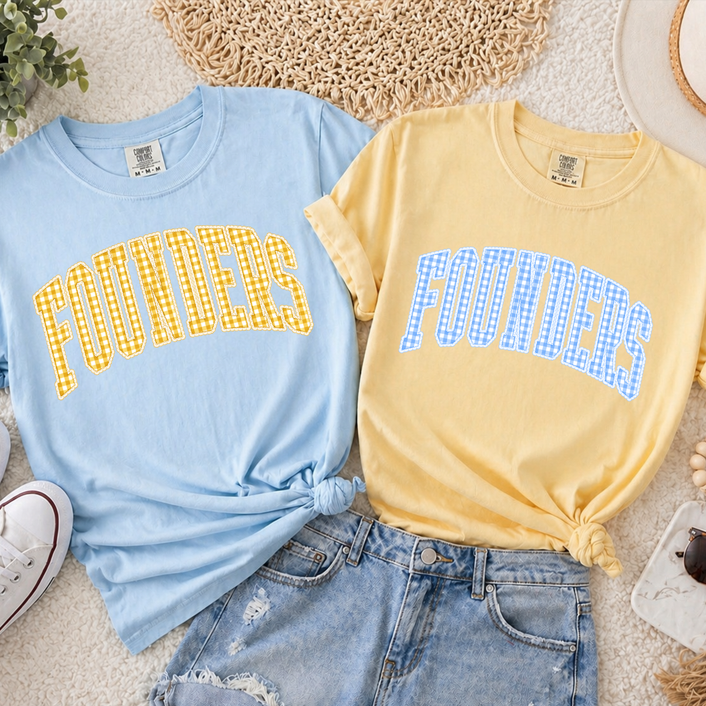Founders gingham