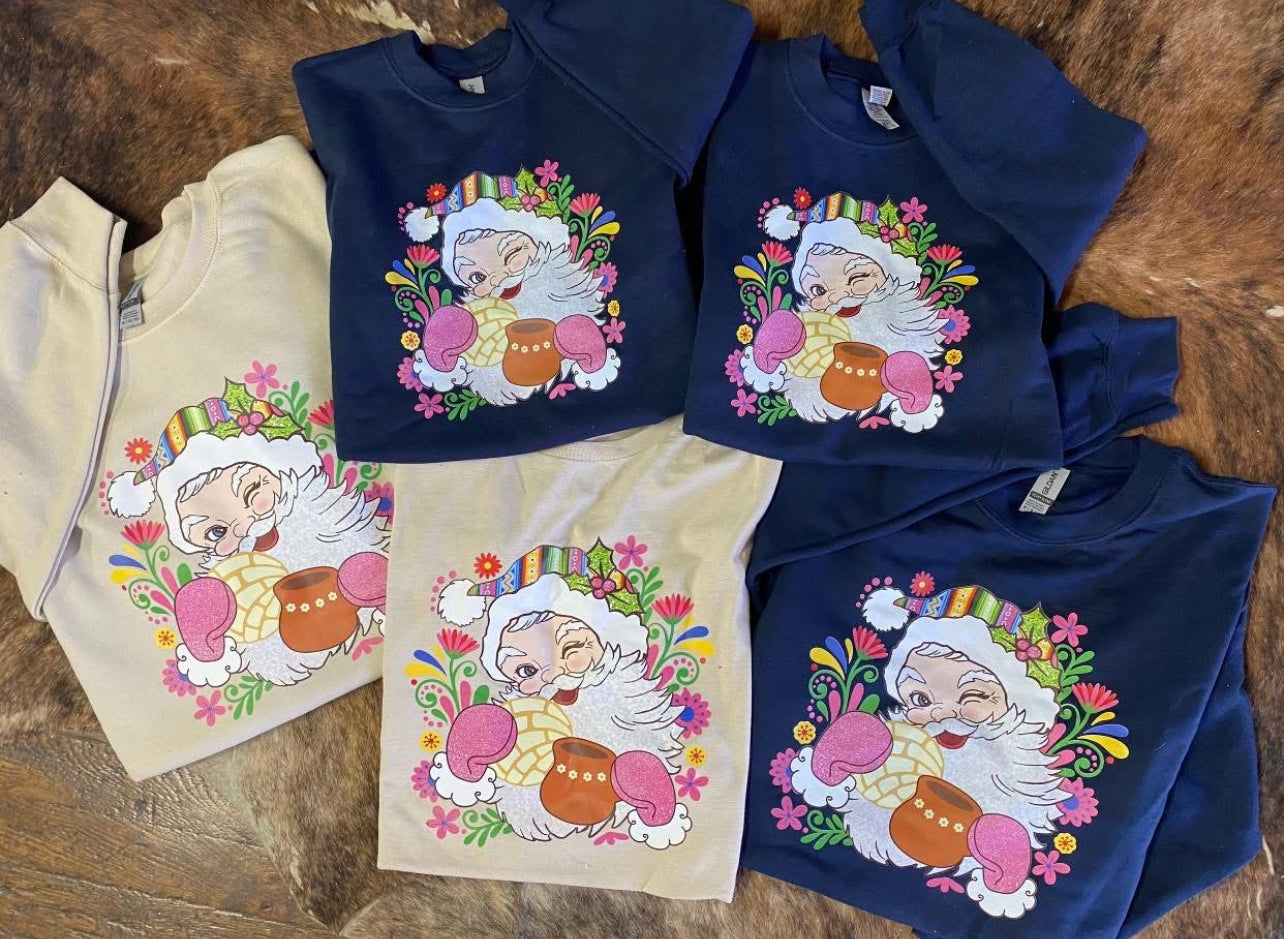 Concha Claus Holiday Shirt