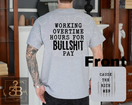 Working over time-man