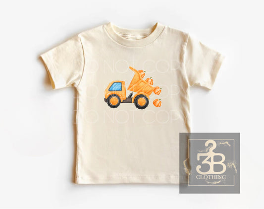 Fall dump truck