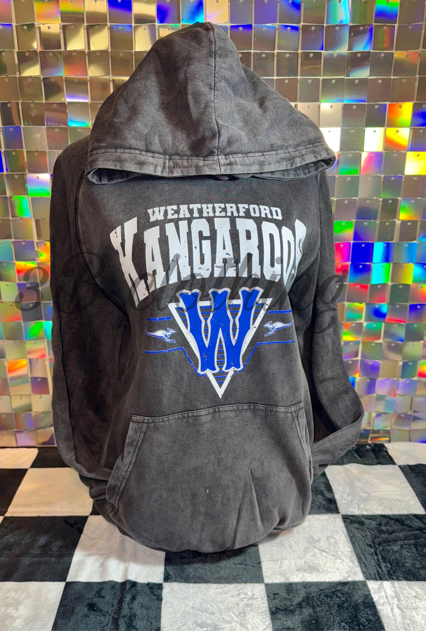 Weatherford Classic-acid washed hoodie