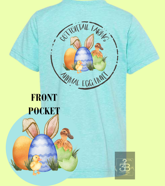 Cotton Tail Farms youth  T shirt