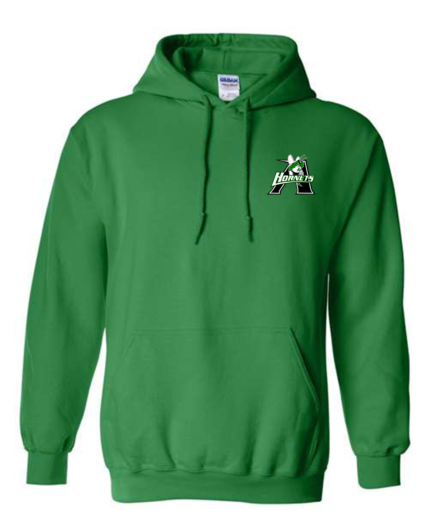 Gildan Fleece Hoodie with left chest detail