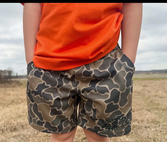 Darke camo dude shorts