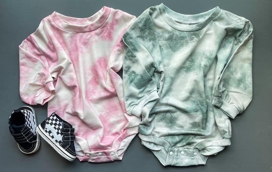 Tie dye cozy bubbles