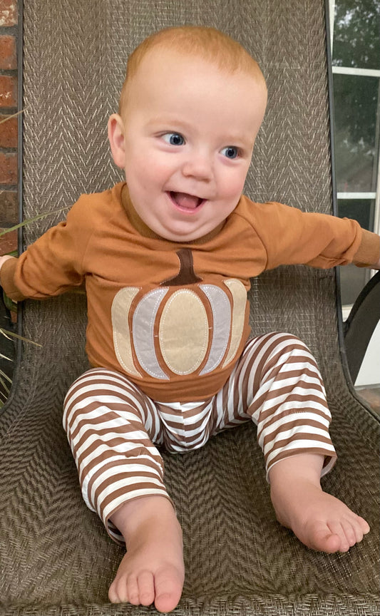 Stripes and  pumpkins