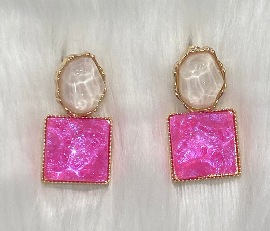 Dazzling earrings