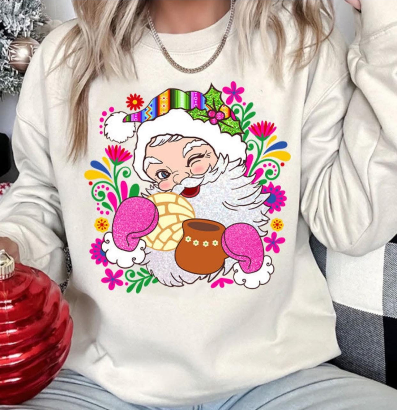 Concha Claus Holiday Shirt