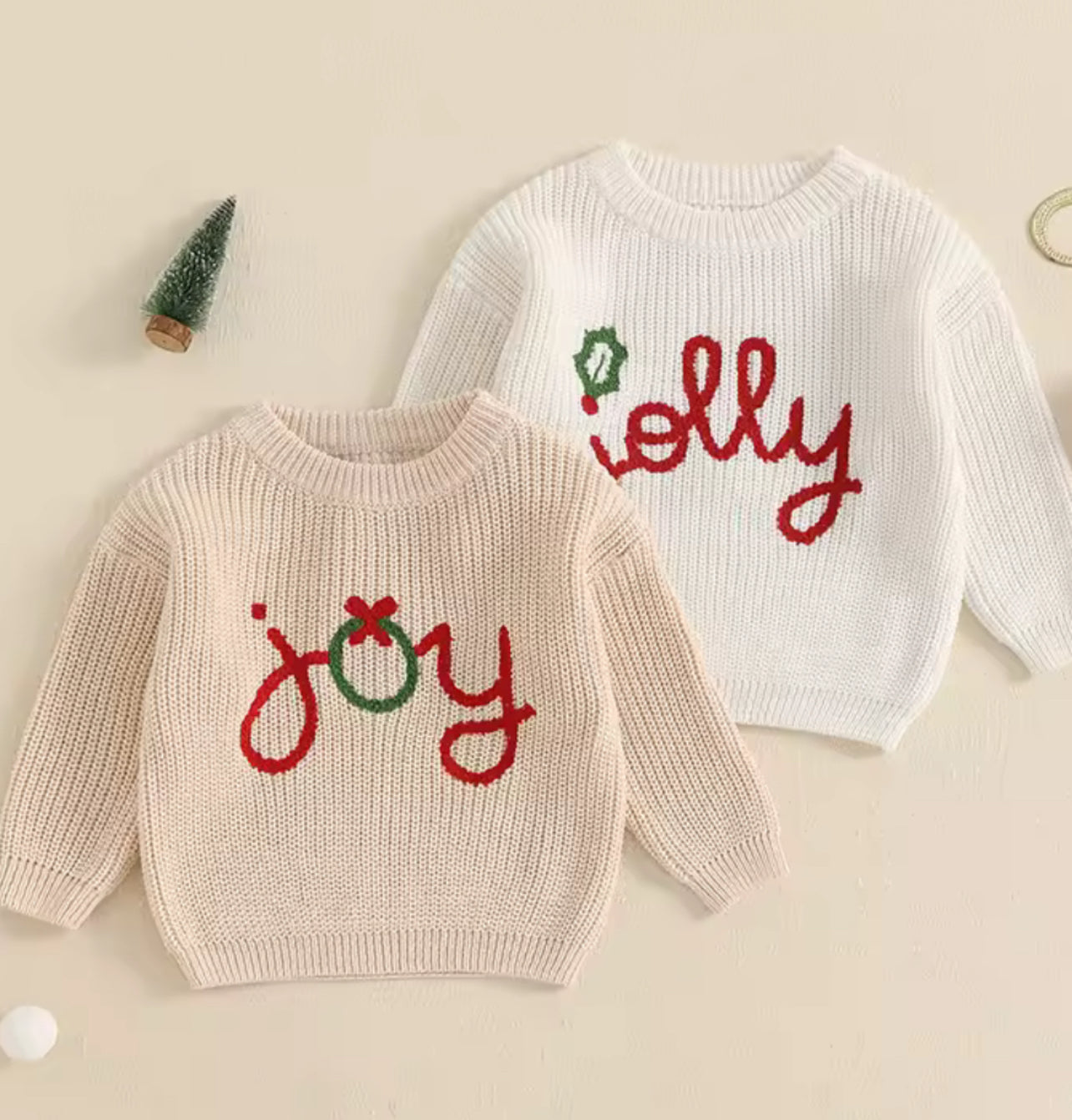 Little Merrymakers Knit Sweater