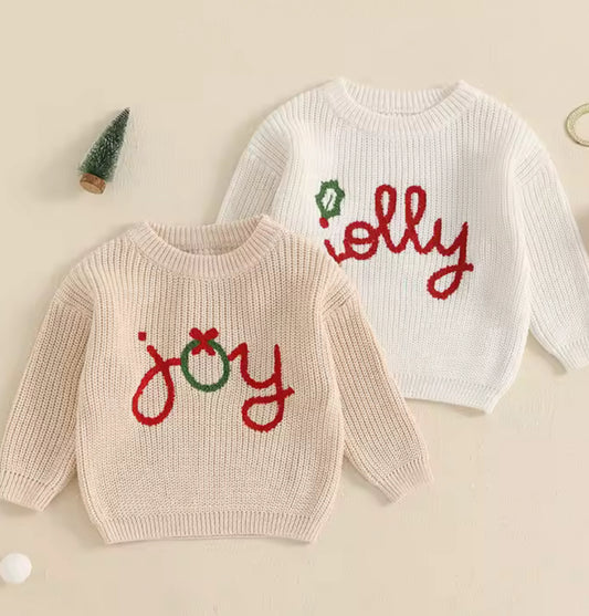 Little Merrymakers Knit Sweater