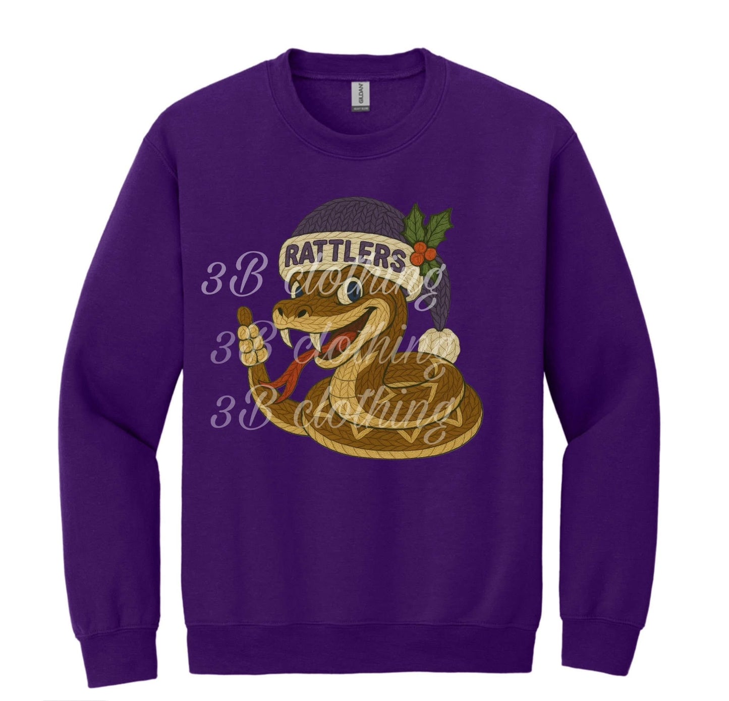Santa Rattler Sweater