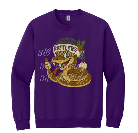 Santa Rattler Sweater