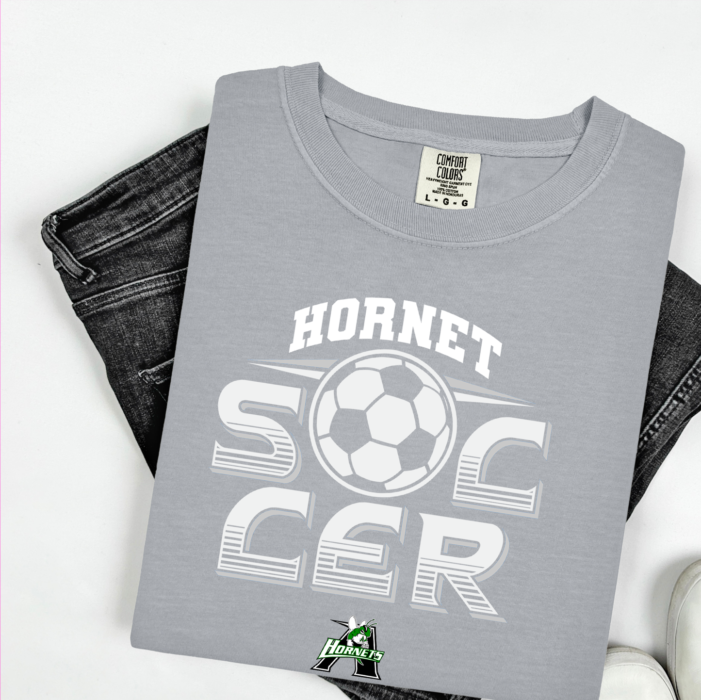 Hornet Soccer-Raise the bar T shirt
