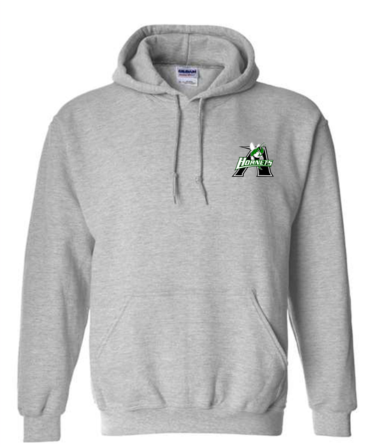 Gildan Fleece Hoodie with left chest detail