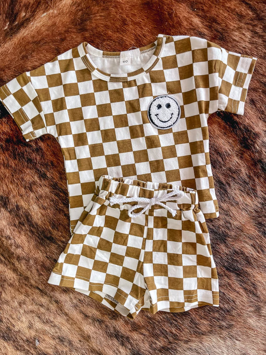 Checkered smiley