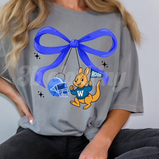 Cutsie Bow Roo Mascot